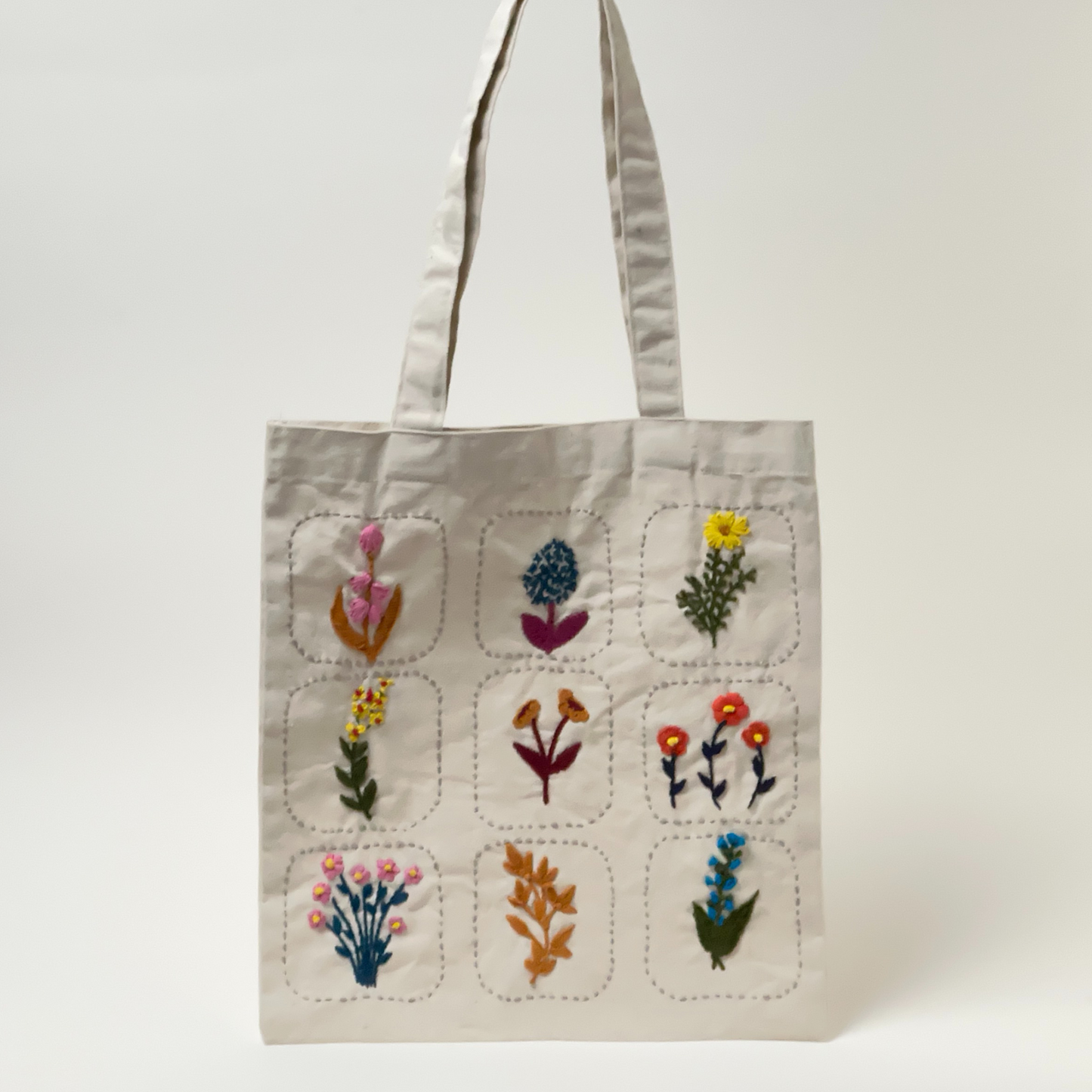 Kalikaari - The True Born Charm | Embroidered Tote Bag