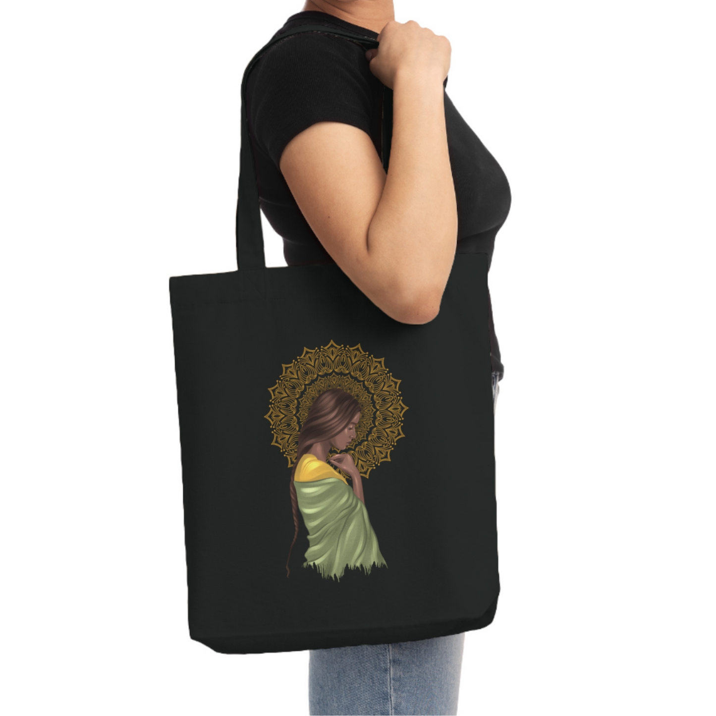 Golden Beauty - Printed Tote Bag
