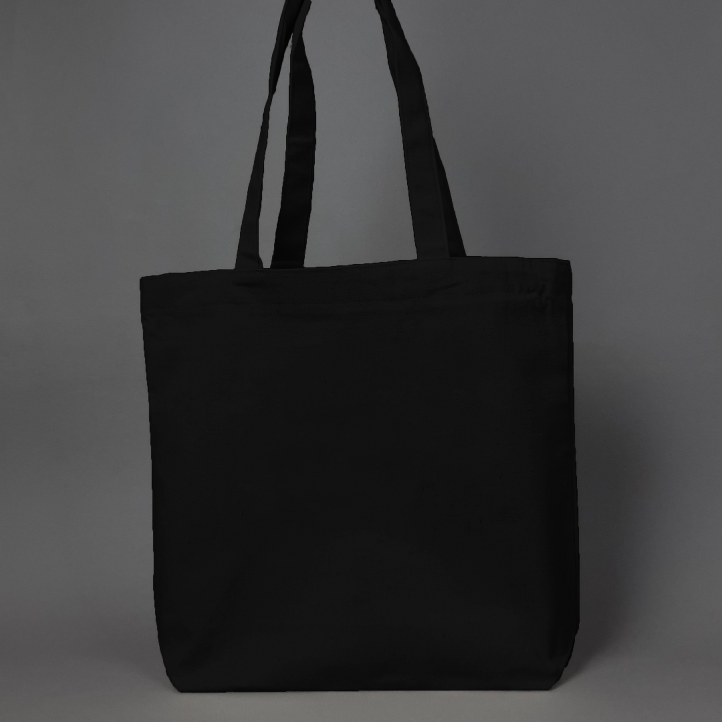 Charcoal Black - Plain Tote Bag