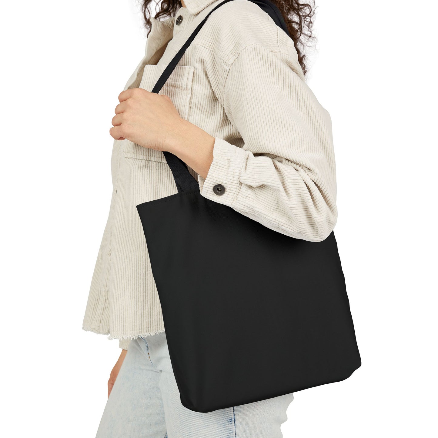 Charcoal Black - Plain Tote Bag