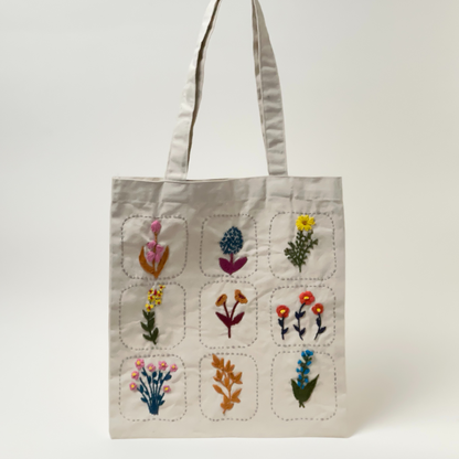 Kalikaari - The True Born Charm | Embroidered Tote Bag