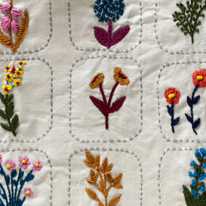 Kalikaari - The True Born Charm | Embroidered Tote Bag
