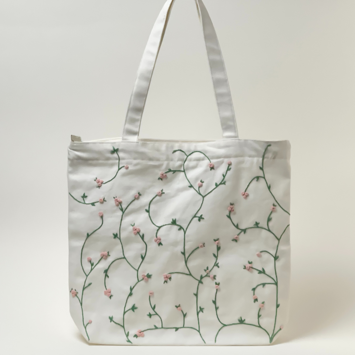 Latagini - She Who Drapes Like Wine | Embroidered Tote Bag