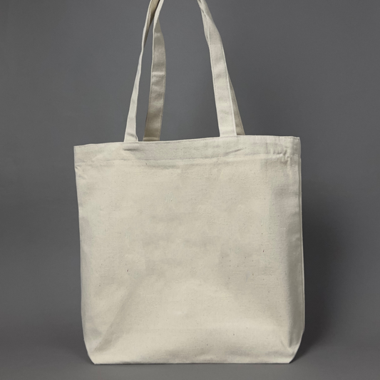 Natural Beige - Plain Tote Bag