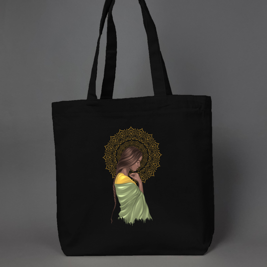 Golden Beauty - Printed Tote Bag