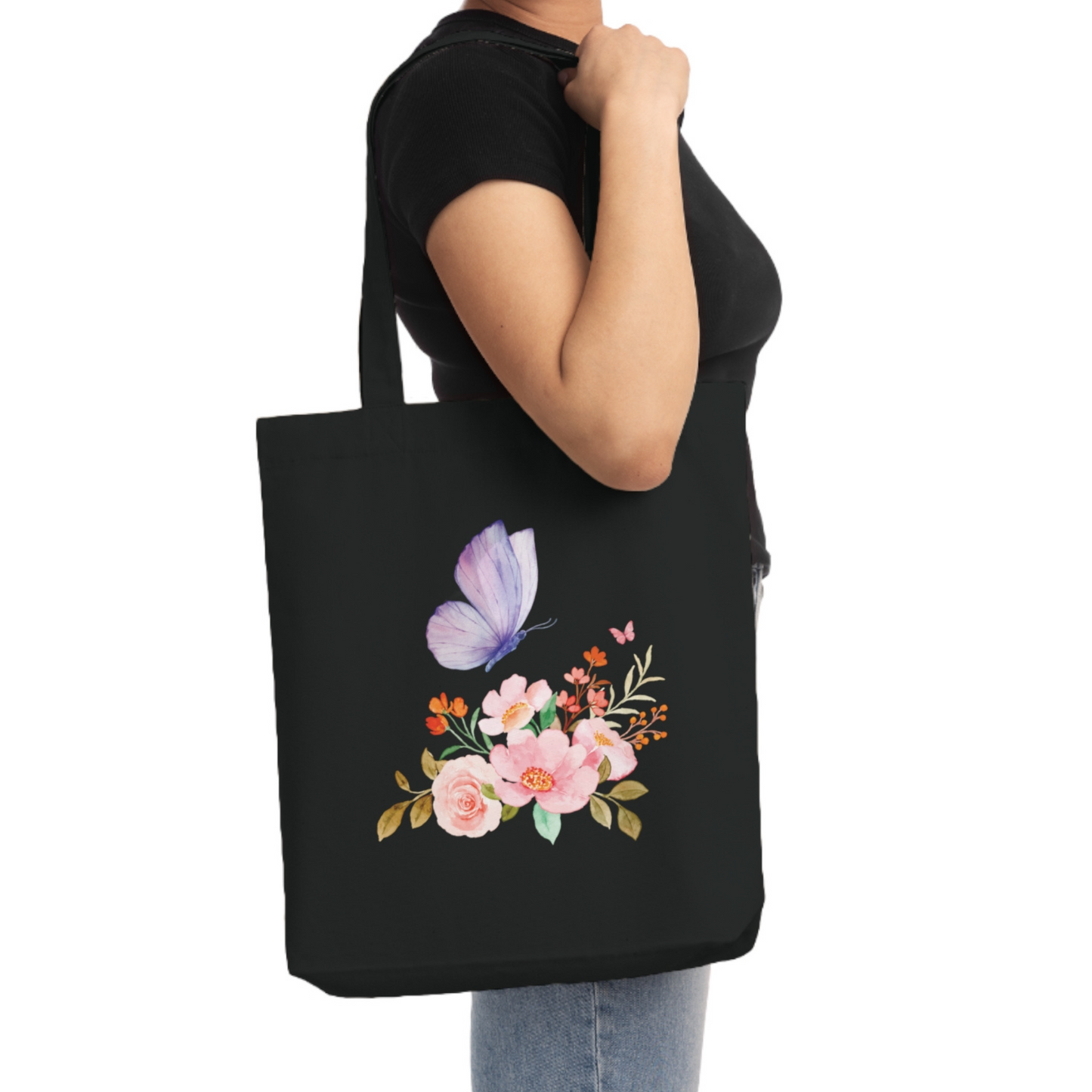 Butterfly Blossom - Printed Tote Bag