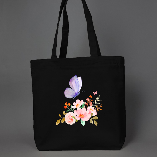 Butterfly Blossom - Printed Tote Bag