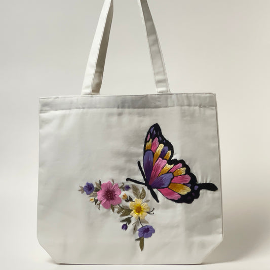 Titli – Colors of Joy | Embroidered Tote Bag
