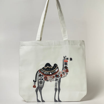 Raahi – Carrying Journeys | Embroidered Tote Bag
