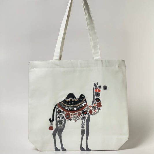 Raahi – Carrying Journeys | Embroidered Tote Bag