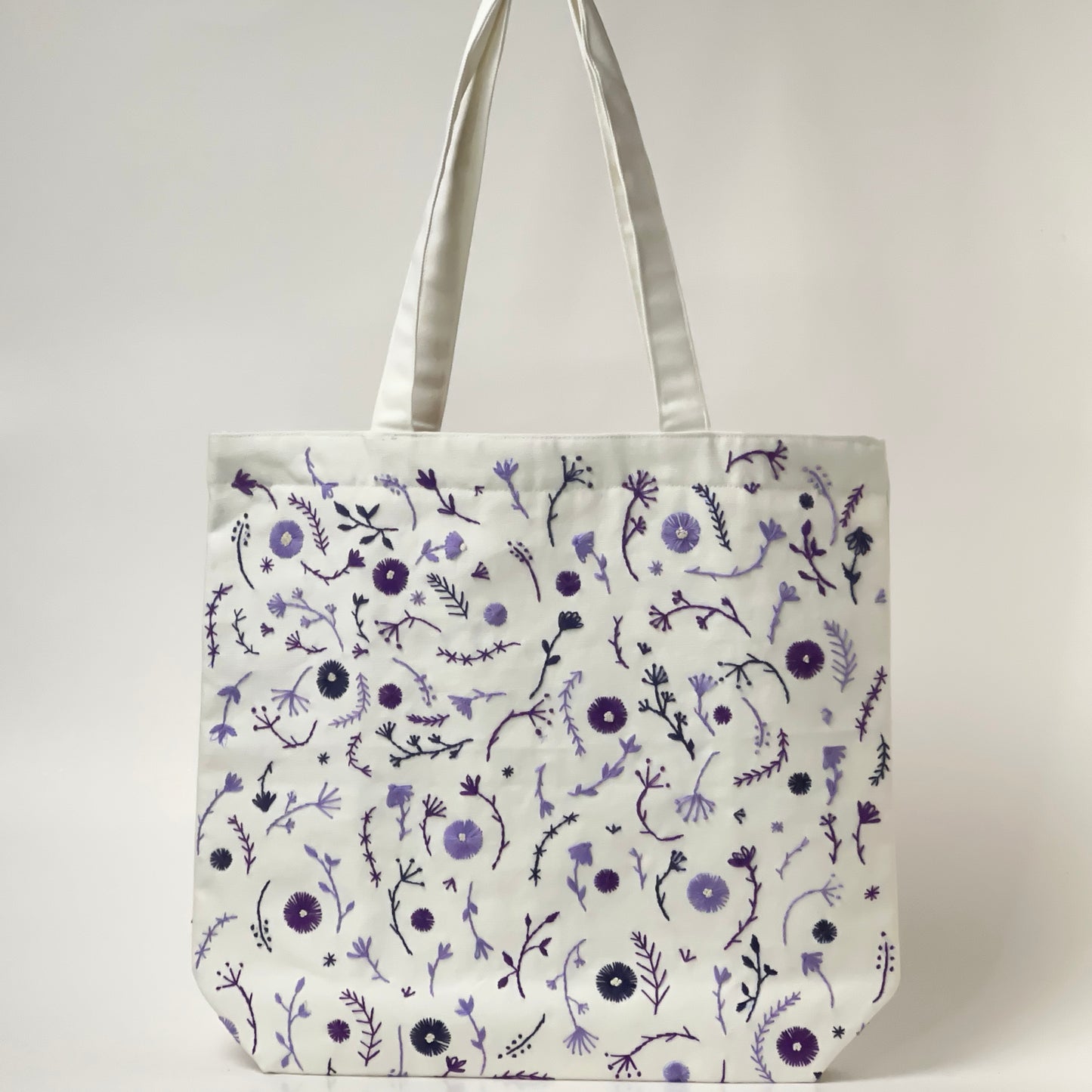 Phulwari - Melody of Petals | Embroidered Tote Bag
