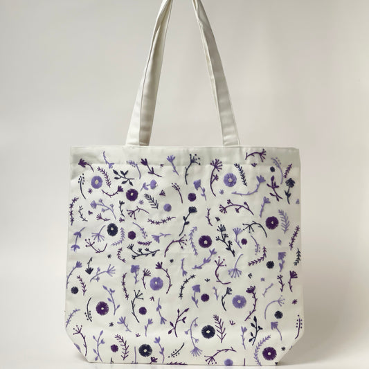 Phulwari - Melody of Petals | Embroidered Tote Bag