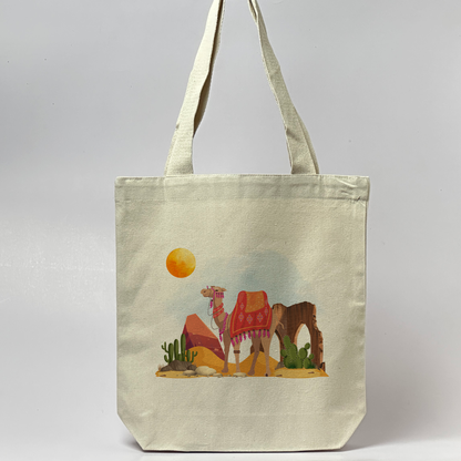 Camelia - Printed Tote Bag