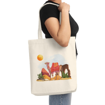 Camelia - Printed Tote Bag