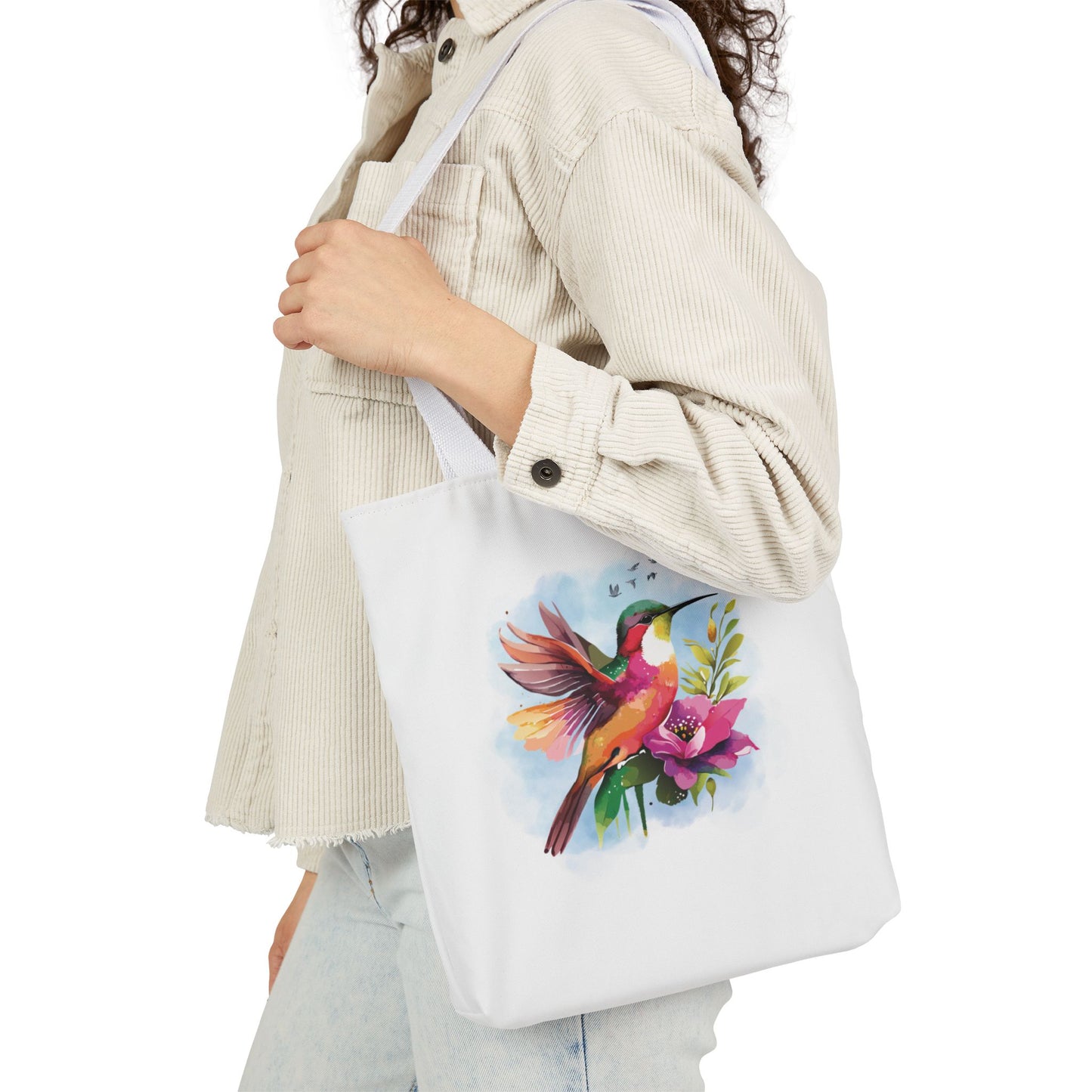 Wings of Bloom - Printed Tote Bag